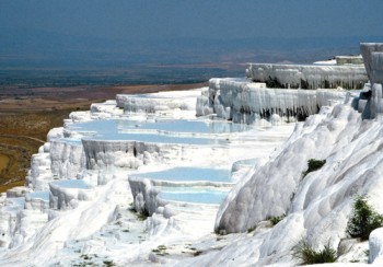 Pamukkale mineral terraces, Turkey