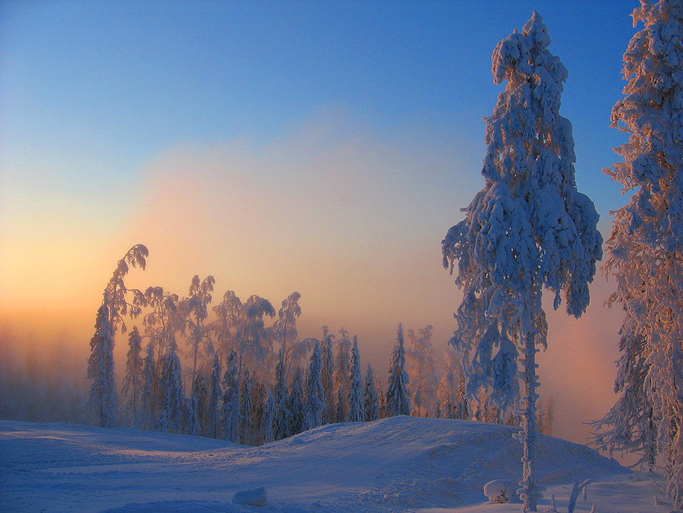 Tahko: North of Finland between Christmas and New year