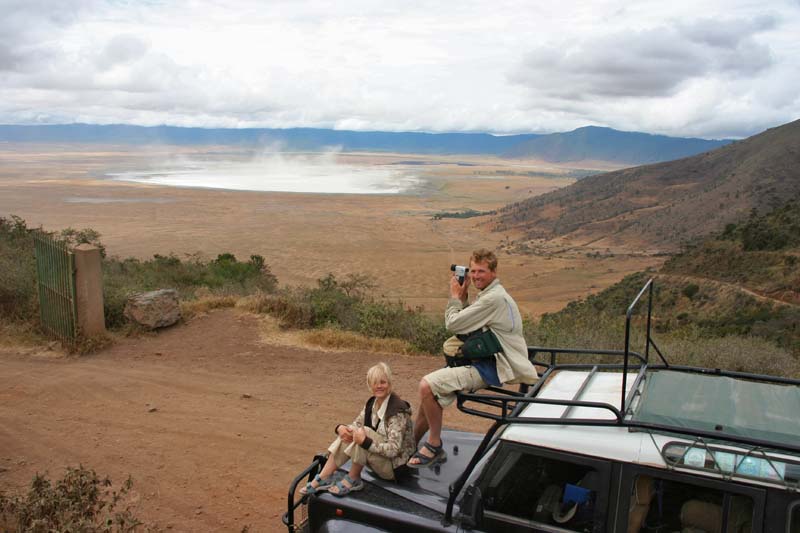 Manyara Lake and Ngorongoro crater – enjoy wildlife colours of savanna