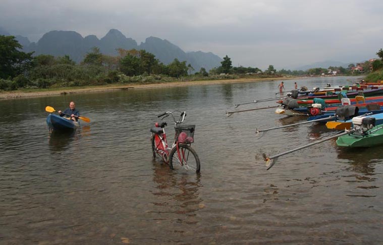 Vang Vieng, Laos: karst mountains, caves, underground rivers and much more…