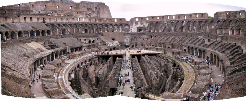 Searching for remains of Rome Empire: Rome, Pompei, Vesuvio, Villa Adriana, Tivoli..
