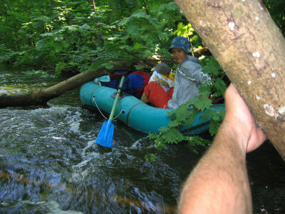 Tartaks: probably wildest river of Latvia…not always