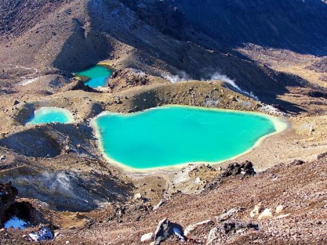 Tongariro NP trekking, New Zealand