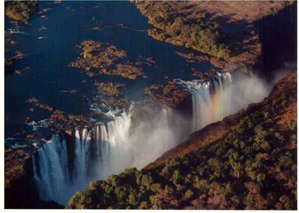 Victoria Falls, Zambezi River, Zambia and Zimbabwe