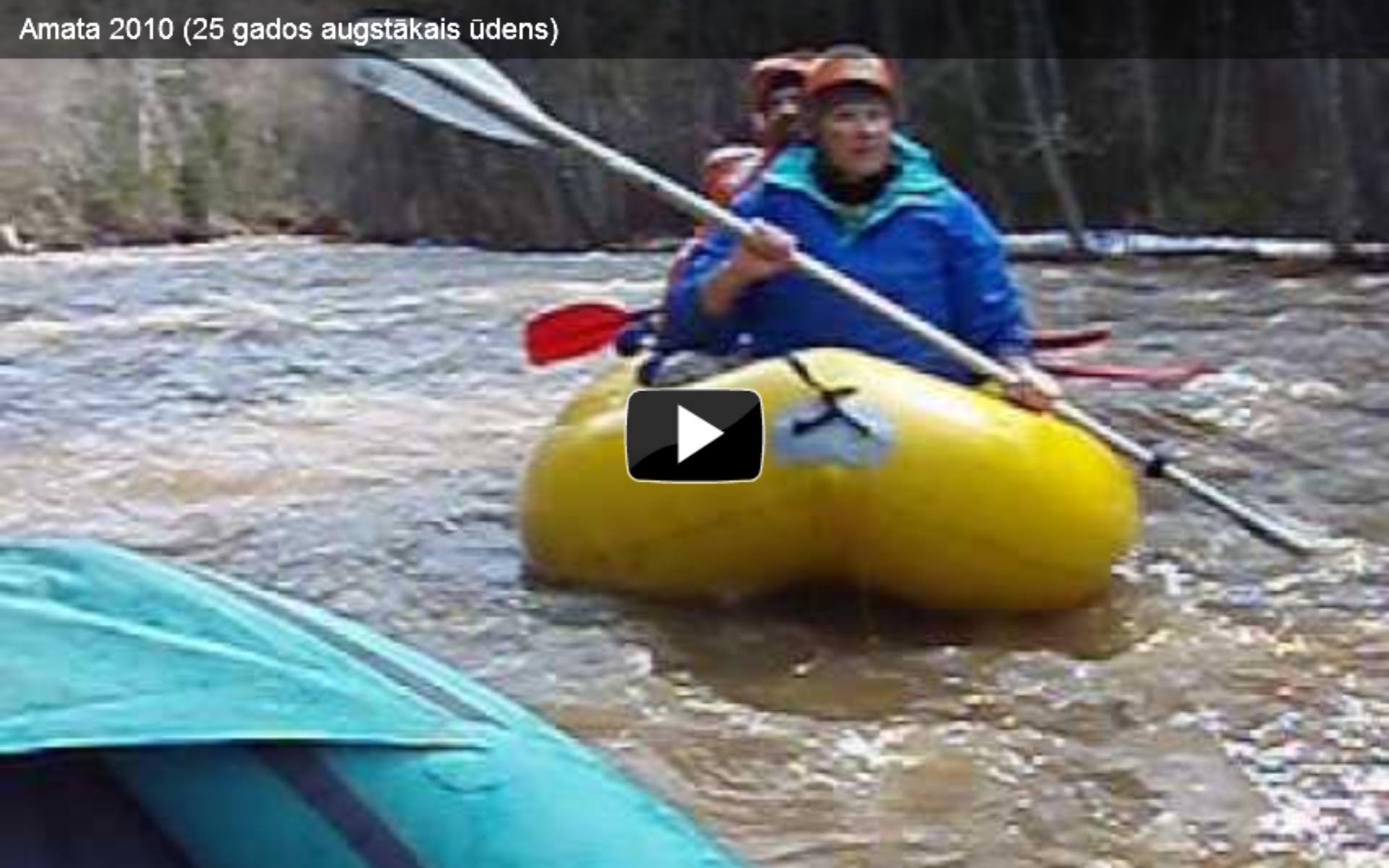 Amata rafting – highest water level in 25 years – MOVIE
