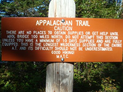 Appalachian Trail: The 100-mile wilderness, Maine, U.S.