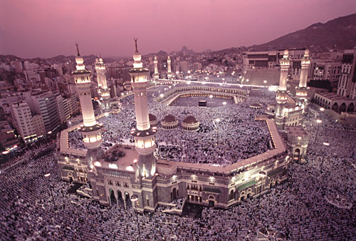 Mecca, Saudi Arabia: at least once in lifetime