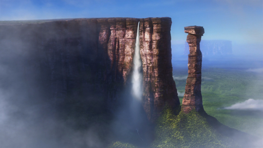 Tepui table-top mountains, Venezuela