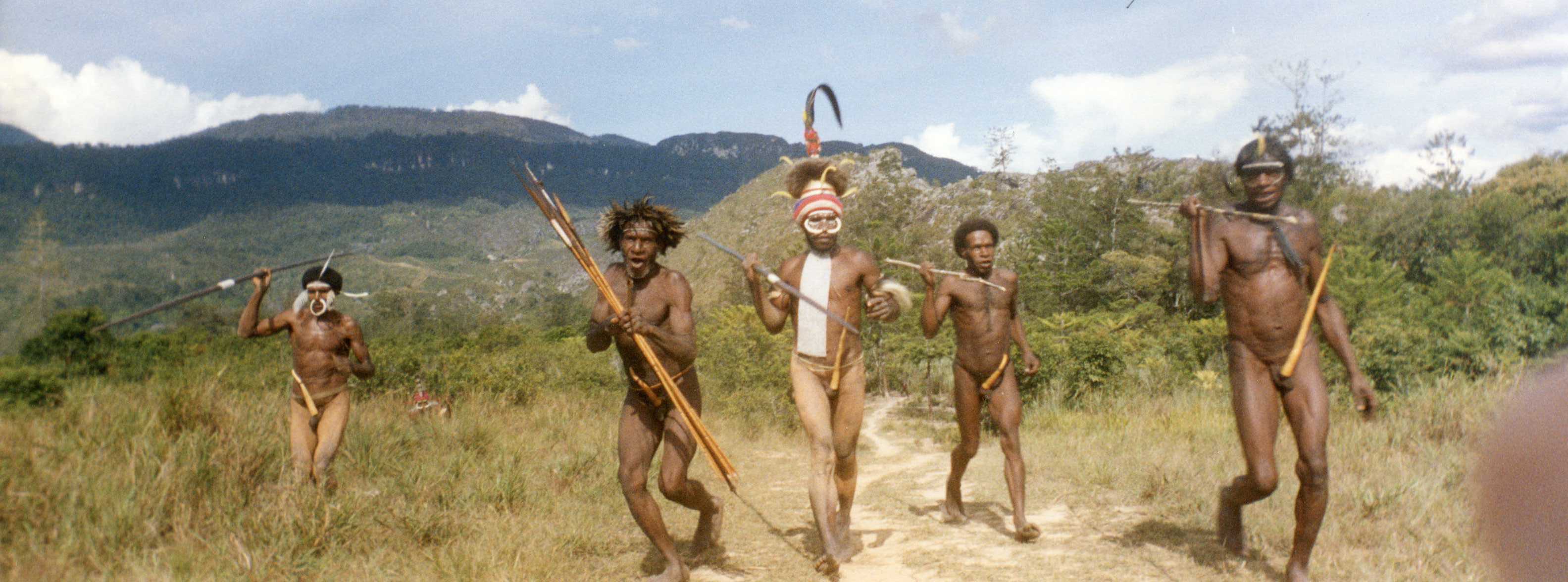 Baliem valley ethno tourism, Indonesia, New Guinea