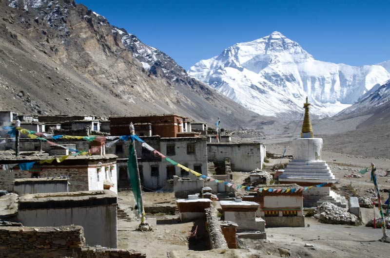 Rongbuk Monastery to Everest Base Camp