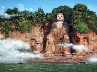 Leshan Giant Buddha, Sichuan, China